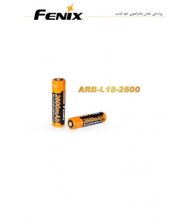 باتری شارژی مدل ARB-L18-2600 برند فنیکس 
