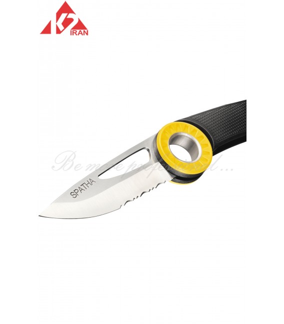 چاقو اسپاتا با محل کاراباینر